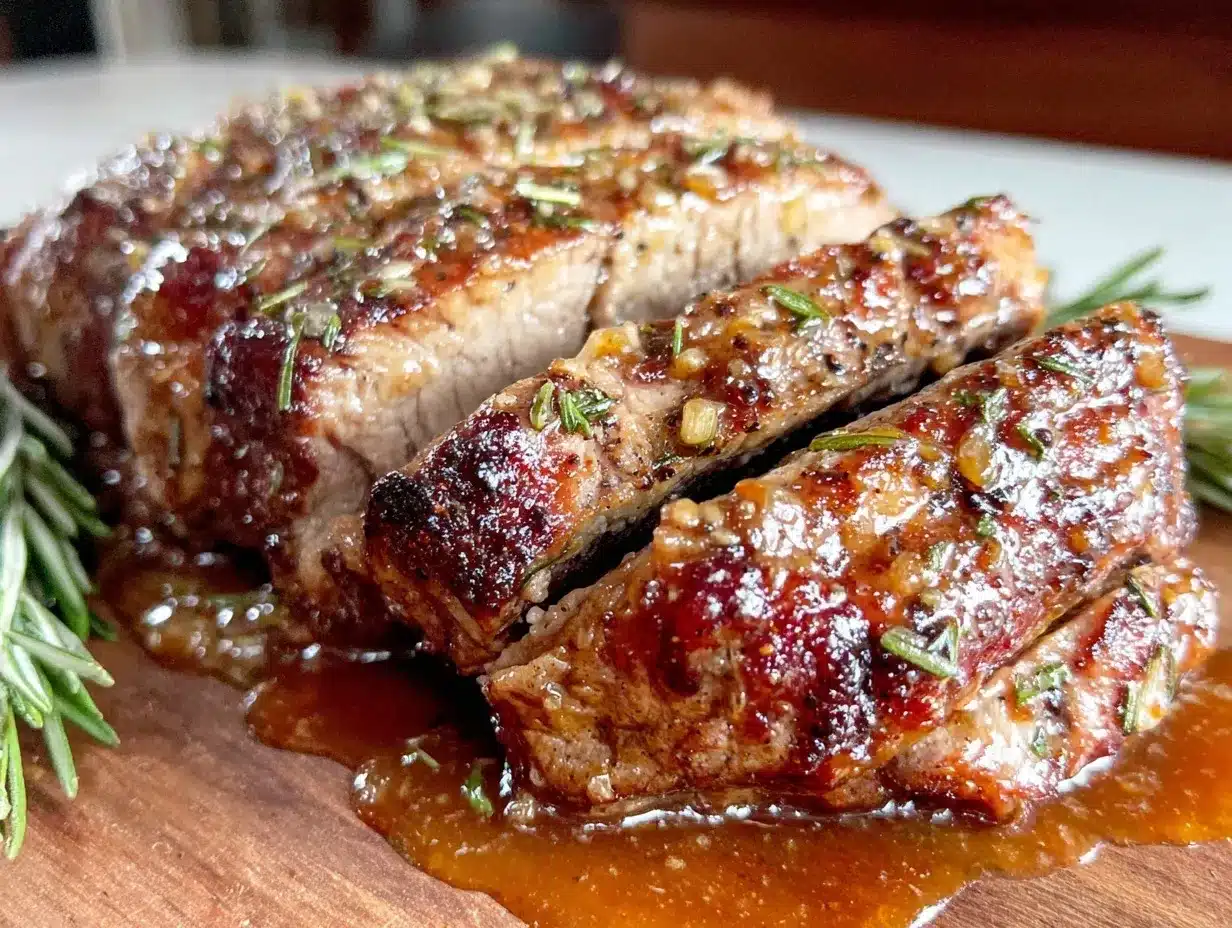 garlic herb pork tenderloin preparation steps