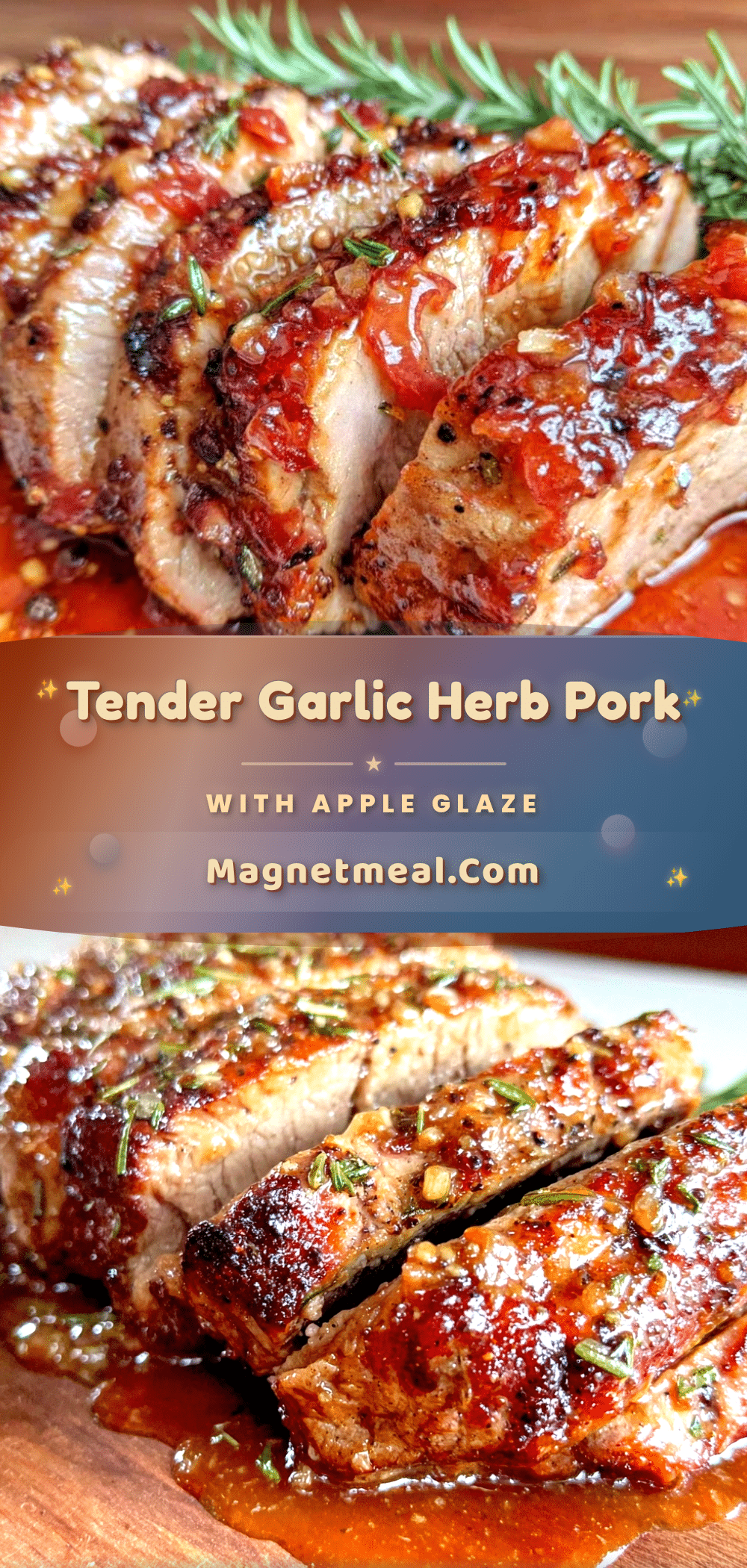 garlic herb pork tenderloin recipe