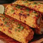 grilled corn on the cob with chipotle lime butter - featured image