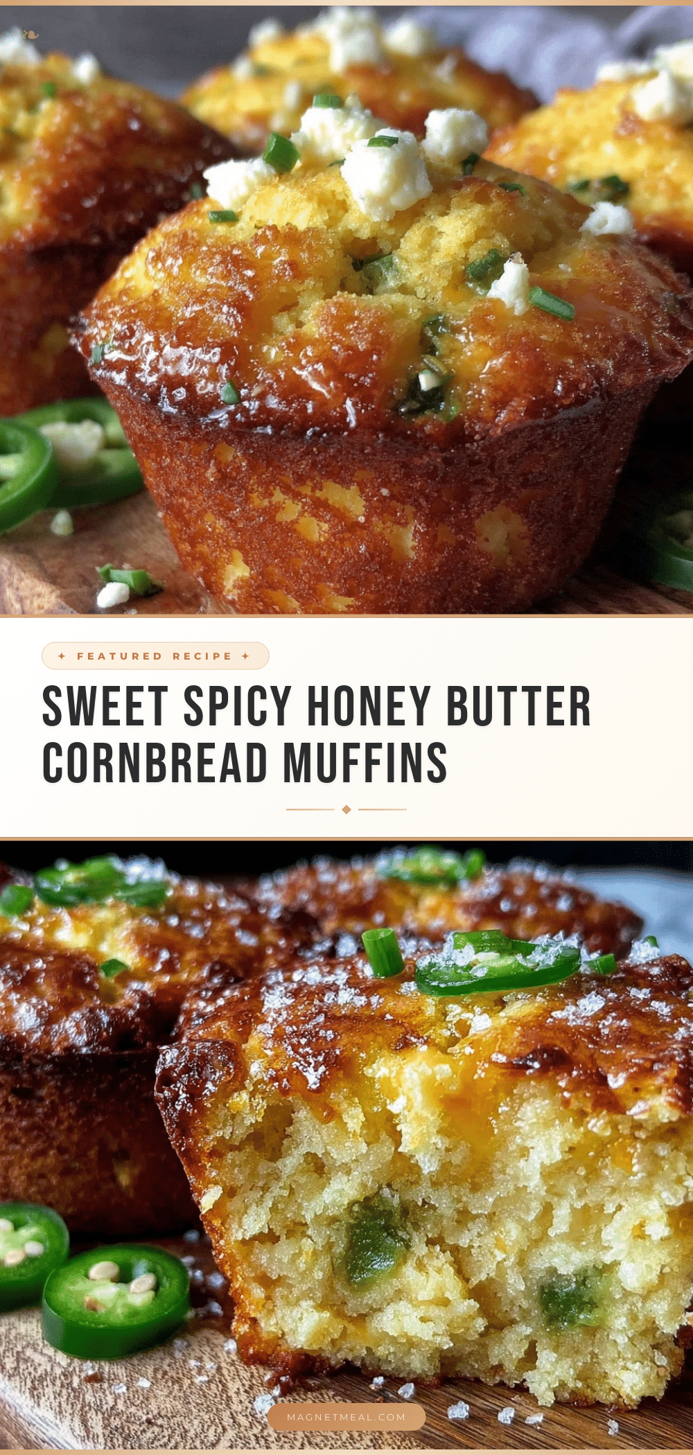 honey butter cornbread muffins recipe
