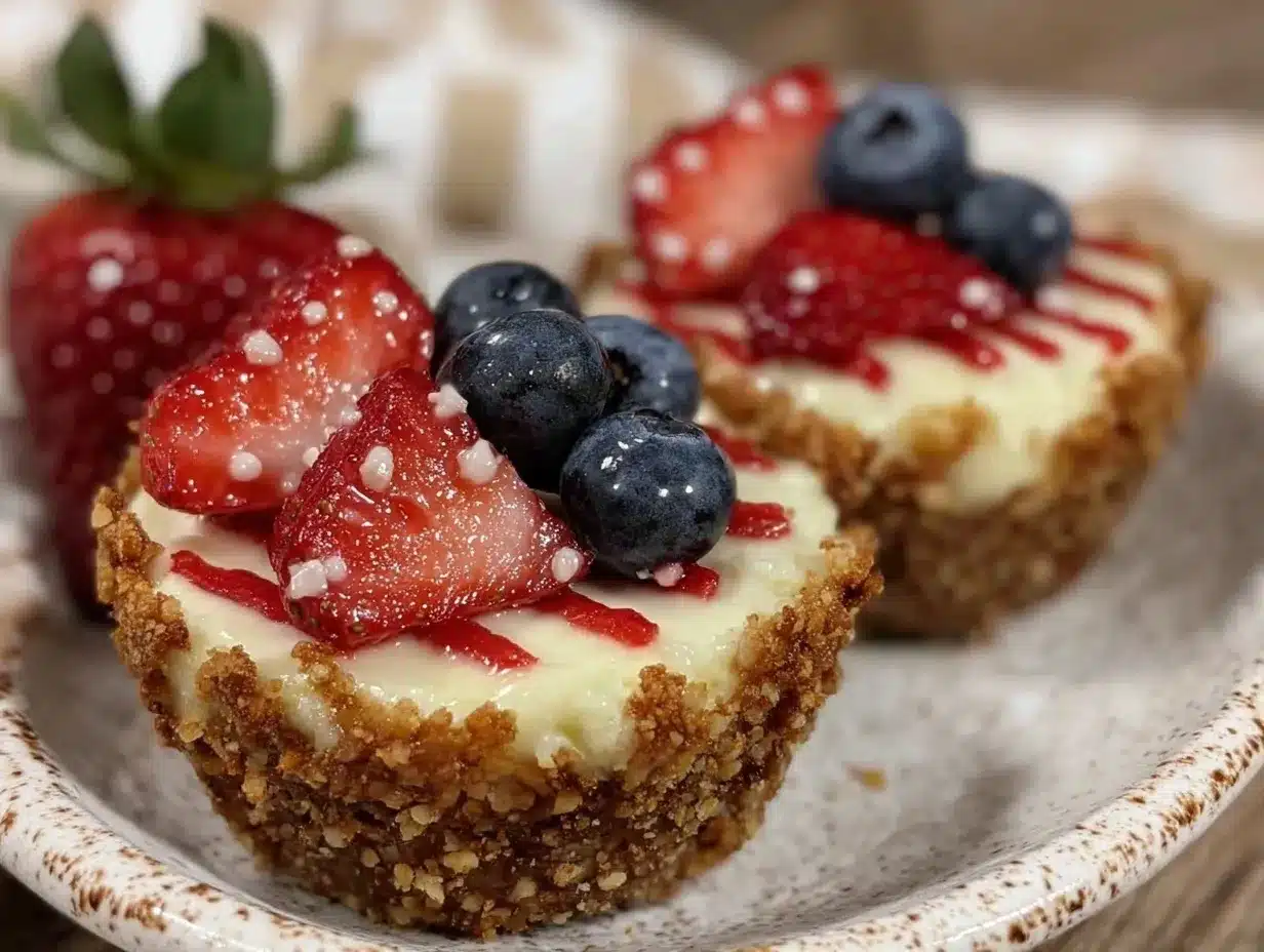 no-bake cheesecake cups preparation steps