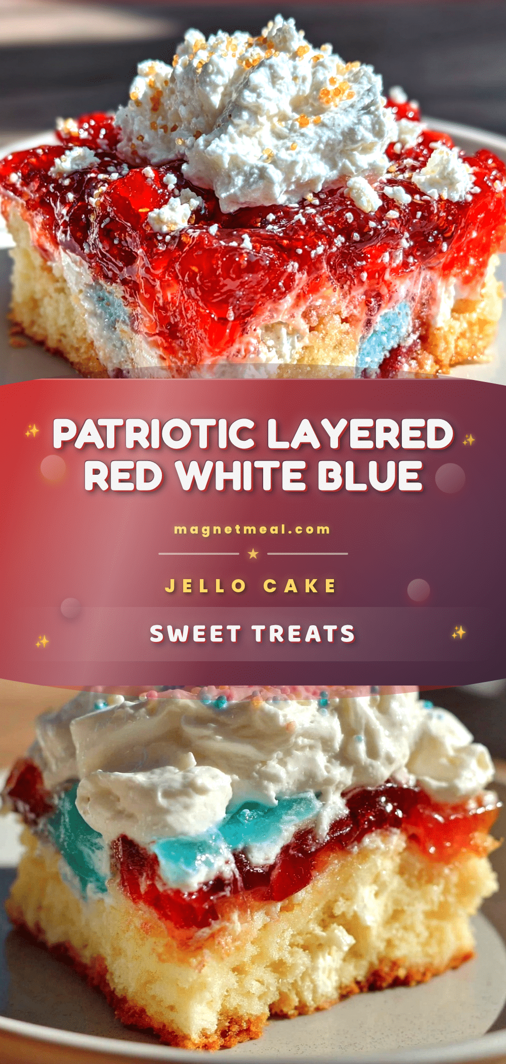 red white and blue jello poke cake recipe