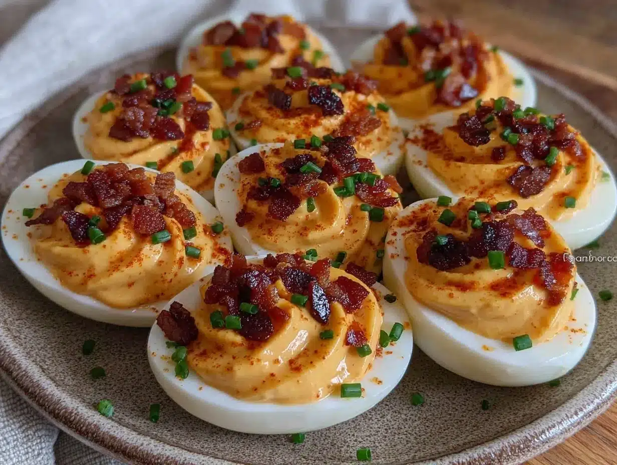 smoked paprika deviled eggs preparation steps