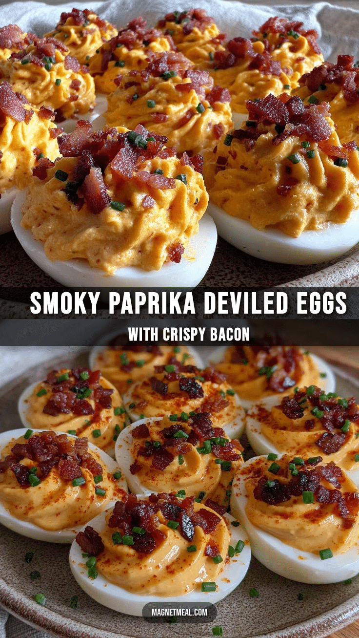 smoked paprika deviled eggs recipe