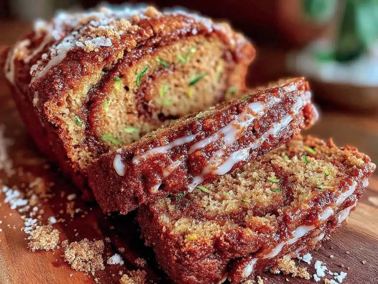 snickerdoodle zucchini bread preparation steps