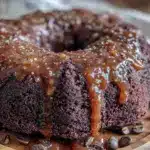 triple chocolate espresso bundt cake - featured image
