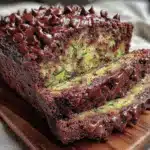 dark chocolate zucchini bread - featured image