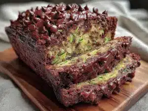 dark chocolate zucchini bread - featured image