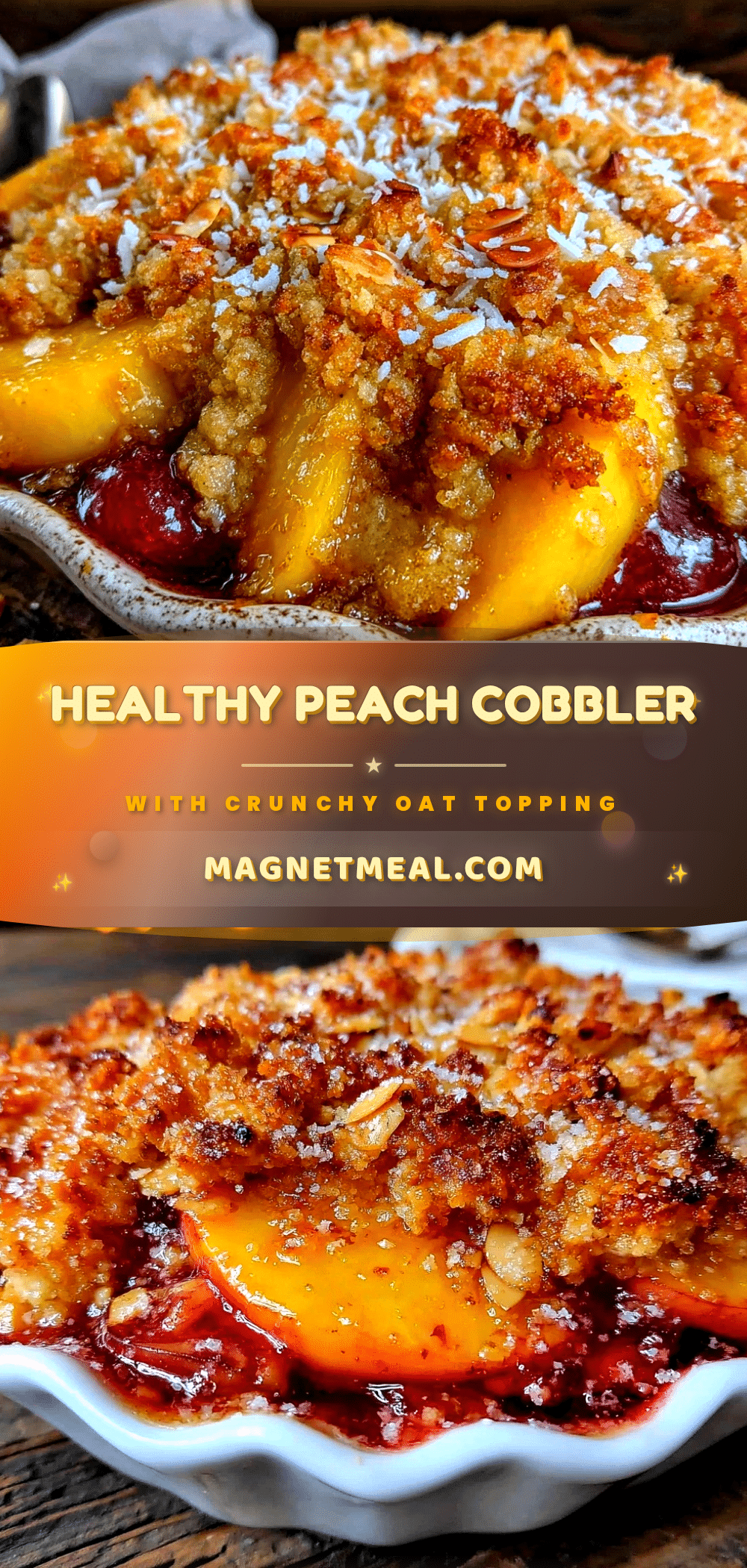 healthy peach cobbler recipe
