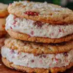 homemade strawberry ice cream sandwiches - featured image
